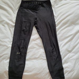 3/4 Black Under Armour Legging